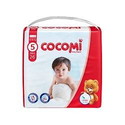 کوکومی پوشک سایز 5  (26 عددی ) با لوسیون